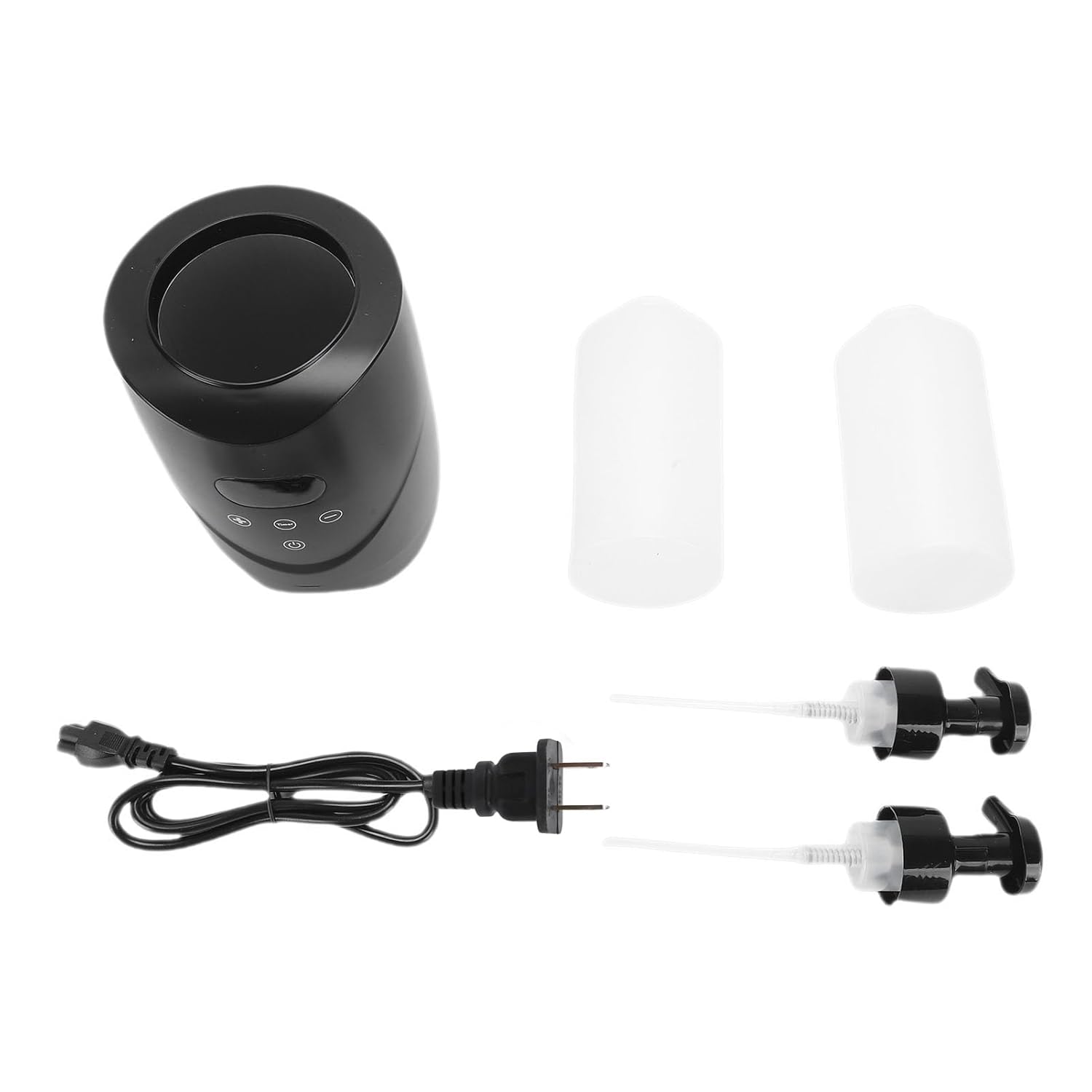 Shaving Foam Warmer, 500ml Warm Lather Machine with Digital Display for Home Salon Spa, 500ml Capacity, Adjustable Temperature 30-75, Multi Use for Cream Oil (US Plug 110V)