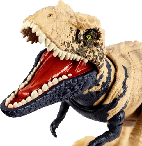 Mattel Jurassic World Gigantic Trackers Action Figure, Bistahieversor Dinosaur Toy with Movement & Tracking Accessory, 14-inches Long - image 5