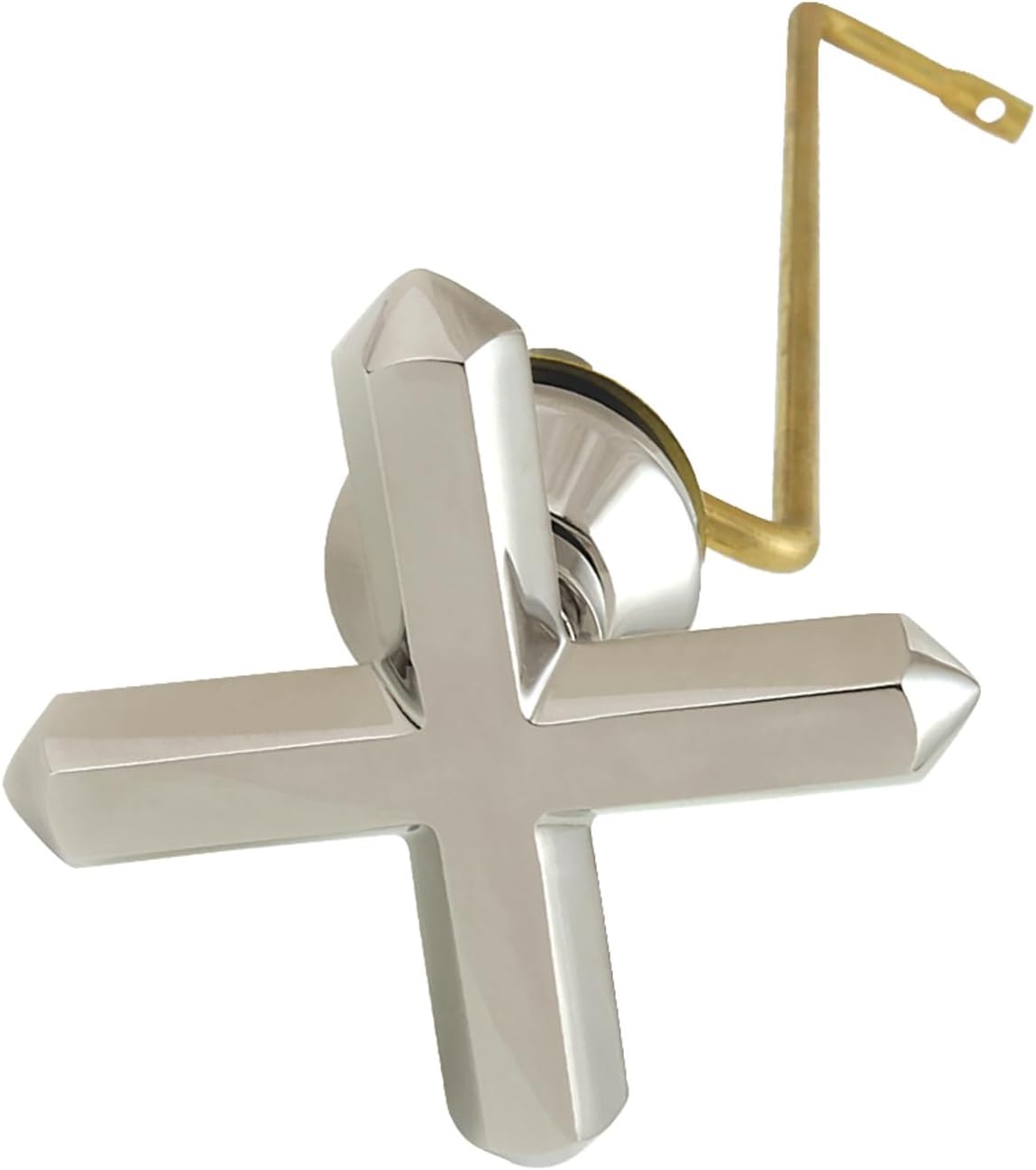 Kingston Brass KTCHXS7 French Country Side Mount Toilet Tank Lever, Brushed Brass