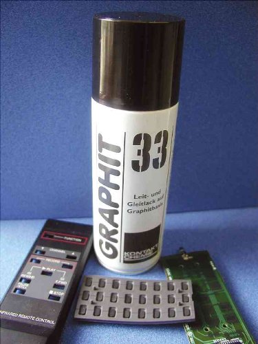 KONTAKT 219 - Graphitlack, Graphit 33, 400 ml, Leitlack