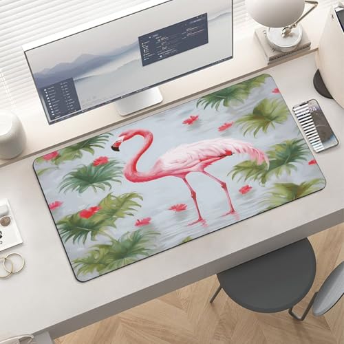 White Flamingo Desk Pad Base de Goma Grande 60x30 cm miniatura 6