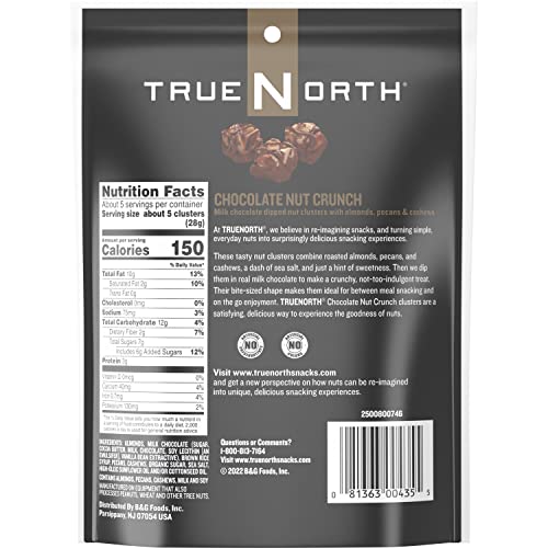 True North Nut Clusters, Chocolate Nut Crunch, 5 Ounce (Pack of 6) - image 2