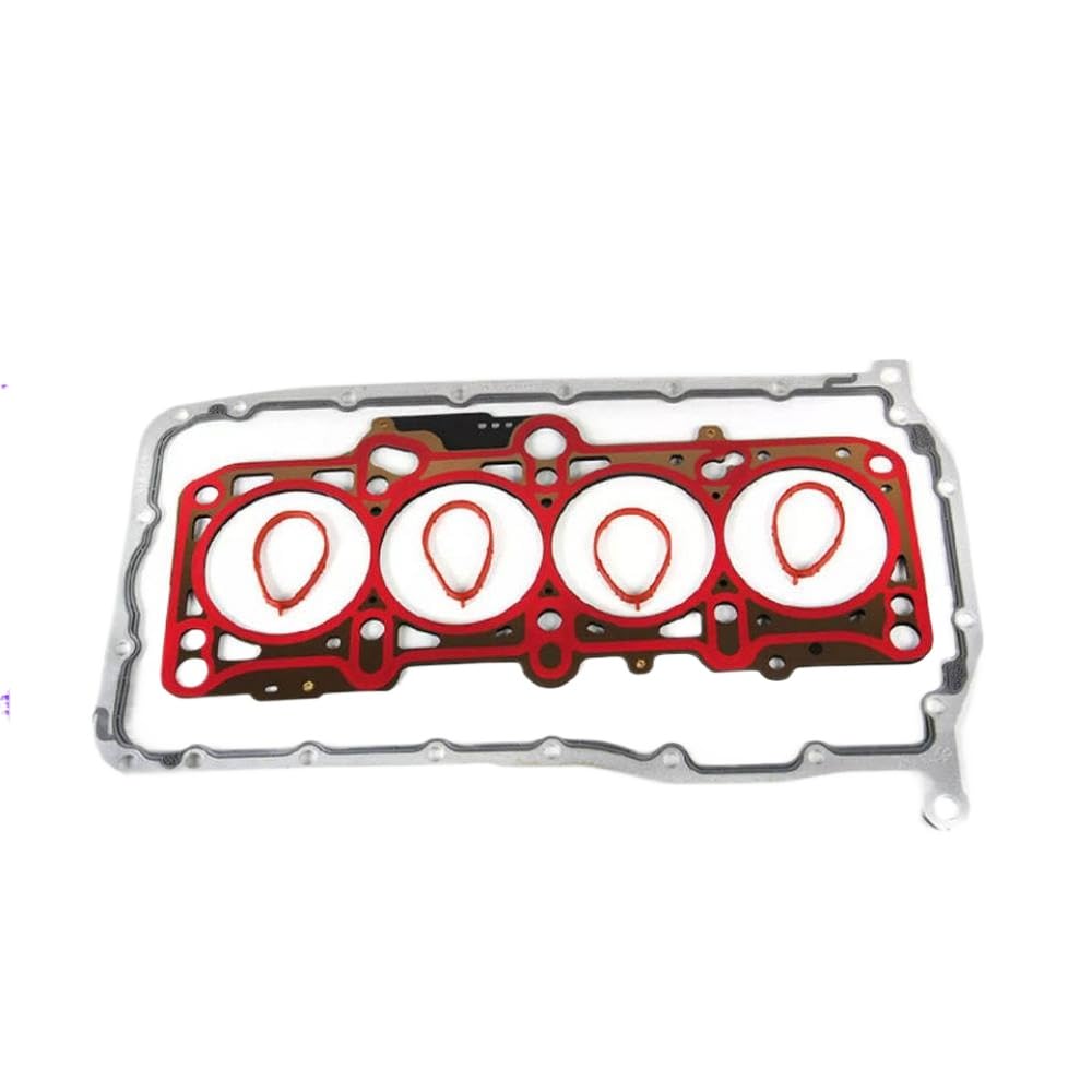 Kit di ricostruzione set completo di guarnizioni per parti del motore 2.0 L compatibile con B5 AVH BEV AZG 2.0L 037129717C 06A103383AN