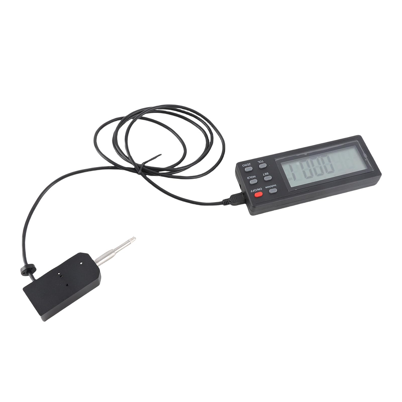 Generic Micrómetro LCD Pantalla Fácil de Leer Herramienta de Medición Precisa para Diversas Aplicaciones Aleación de Aluminio 1 Micrómetro Digital para Principiantes