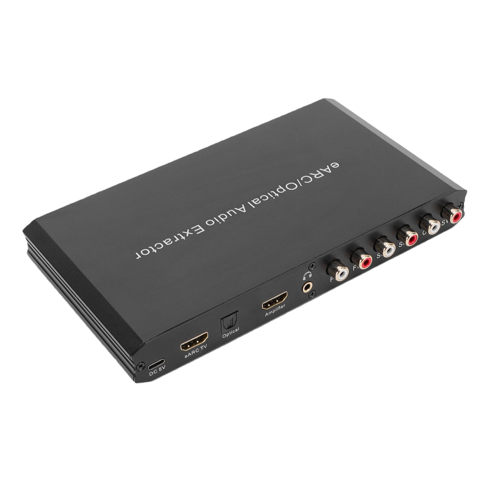 Sxhlseller Estrattore Audio Ottico Ad Adattatore Audio HD da 3,5 Mm, per Sistemi di Altoparlanti TV Supporto 24 Bit 192 KHz Canali 7.1 5.1 2.0, per Home Theater, Ingegneria del Suono,