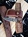 Titan Damascus folding knife with Leather sheath