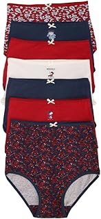 سراويل داخلية بانتي قصيرة للبنات كارينا، عبوة من 7 قطع