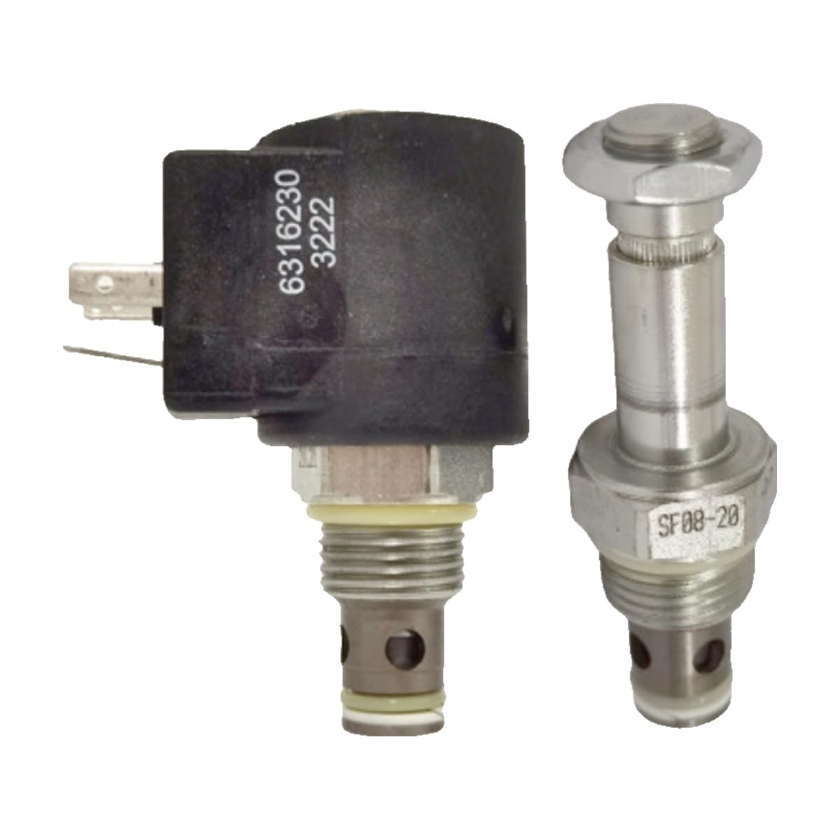 Ssdzvtre One Color 1 Pcs Seat Valve Sf08-22 With Coil Sf08-22-0-P-12Er(Sf08-22-0-P-24Eg)