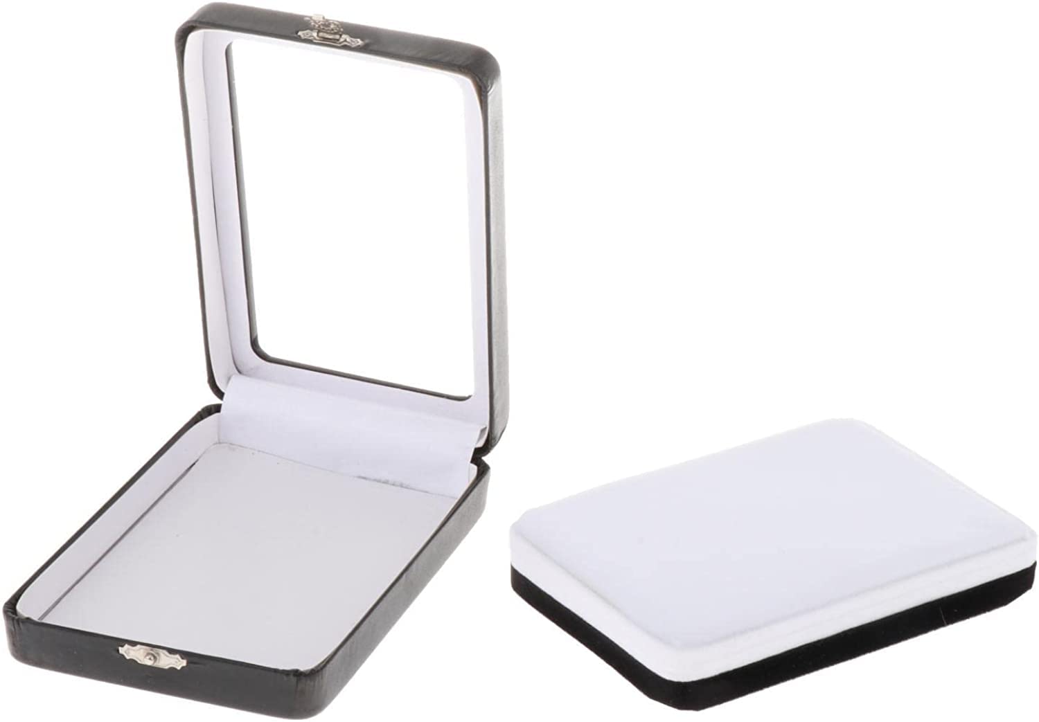 Amazon.co.jp: BinZyronic クリア蓋付きダイヤモンドディスプレイ