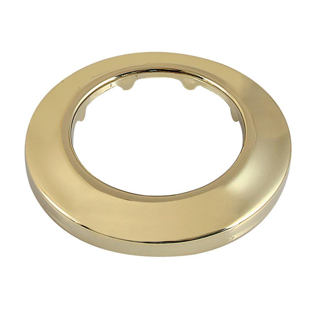 Bride IPS en laiton poli Kingston Brass FL17832, rosace de finition haut de gamme