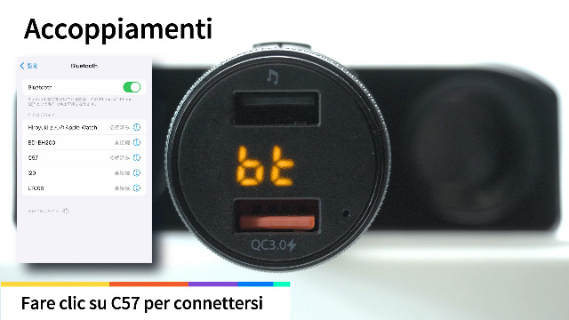 Trasmettitore FM Bluetooth Vorstik Per Auto - Caricatore QC 3.0, Doppia USB E Vivavoce - Foto 7