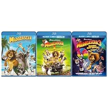 Madagascar 1-3 The Complete Collection Blu-ray 3-Pack