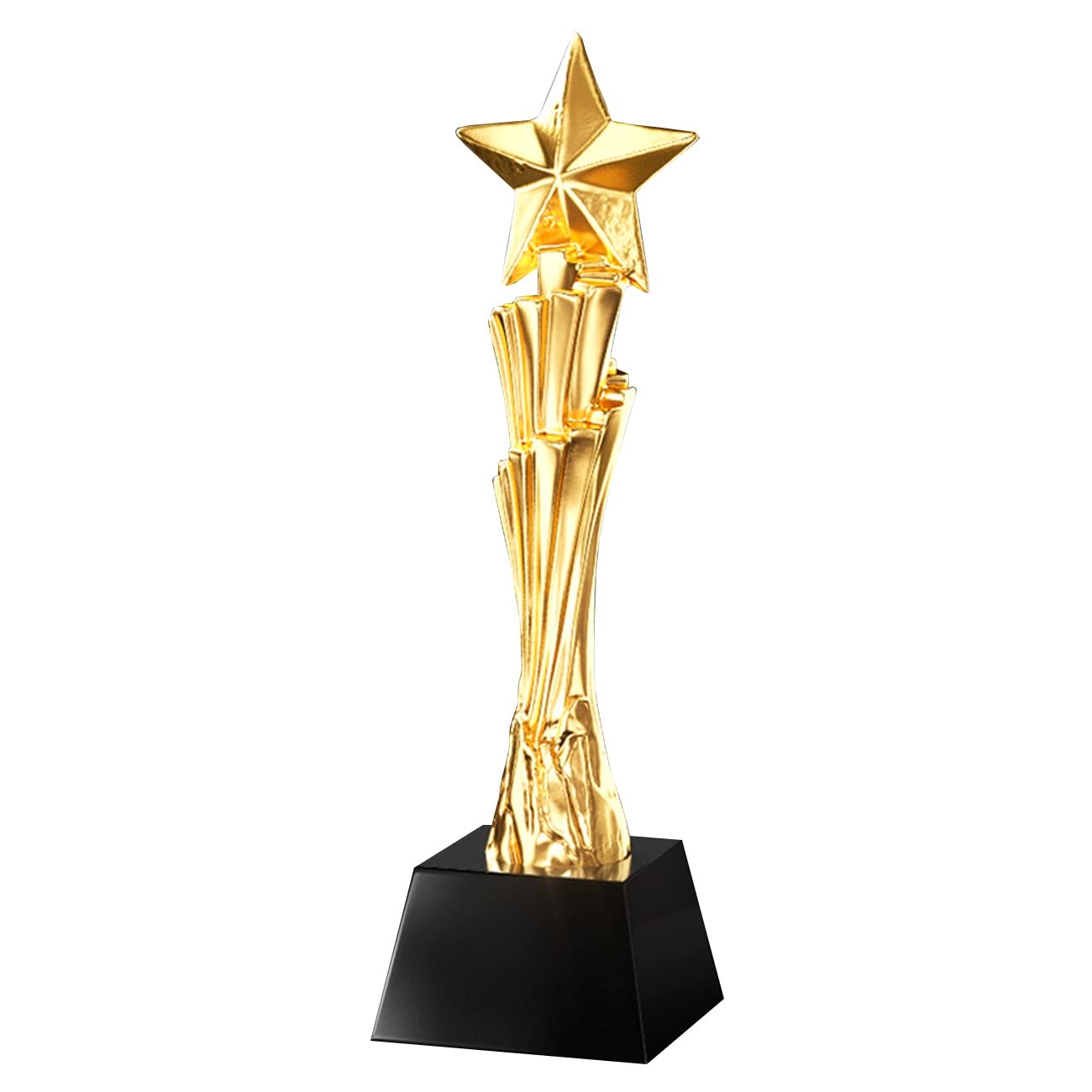 Pokale, Medaillen Auszeichnungen Goldene Fünfzackige Sterntrophäe Meistertrophäe des Wissenswettbewerbs Belohnen Sie Kinder Mit Trophäen Turnier-Ruhm-Trophäe Schriftzug Trophäe Pokale