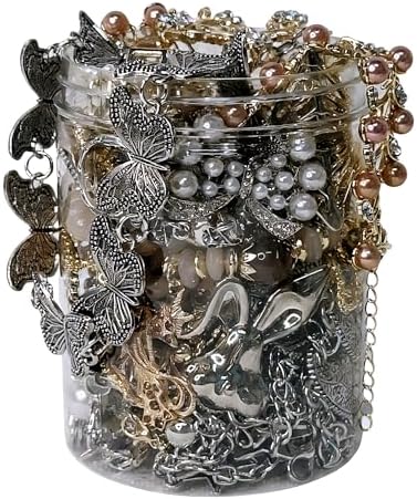 Mystery Jewelry Jar for Women, Gothic Witchy Jewelry Gift Set(Goth