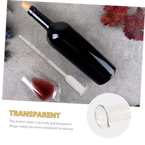 KOMBIUDA Medidor De De Vinho Hidrômetro De Para Vinho Kit Para Fazer Vinho Hidrômetro De Vinho Frasc