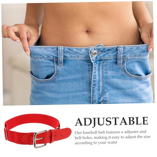 Hemoton Baseball Belt Elastic Softballs Belt Youth Boys and Girls Decorative Sports Accessory3