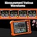 Handheld Oscilloscope, AIOMEST Portable Mini Pocket Digital Oscilloscope Kit with 500KHz Bandwidth 2.5MS/s, USB Osciloscopio Automotriz for Automotive DIY, Electronics Hobbyists, Student Lab