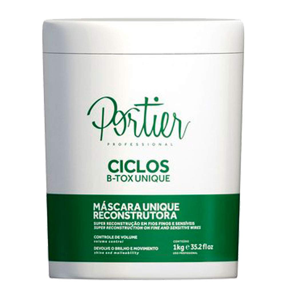 PortierCiclos Btox Unique Hair Restoration and Alignment 1Kg / 35.2fl.oz