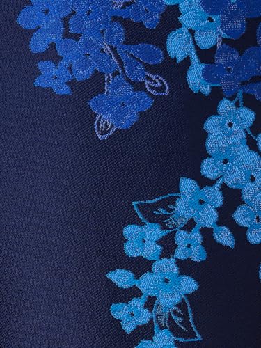 Adrianna Papell Women's Border Jacquard Dress3