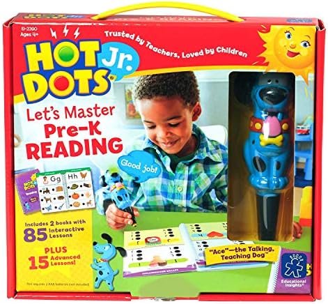 Educational Insights Hot Dots Jr. Let's Master Pre-K Reading
