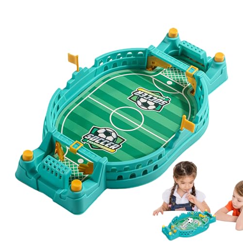 Juego de futbolín portátil que se puede utilizar para noches con la familia. Un accesorio de juego compacto que se puede utilizar durante las interrupciones de la oficina