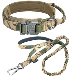 Tactical Airtag Dog Collar with...