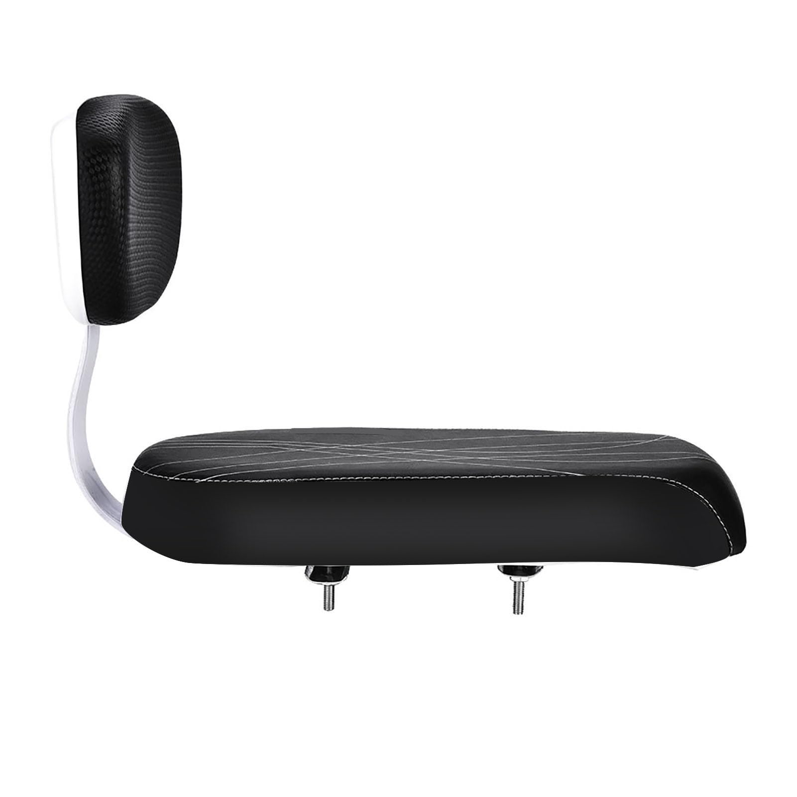 Child Bike Seat, Baby Bike Seat Plastic and Iron Kid Bike Seat with Armrest for Bike