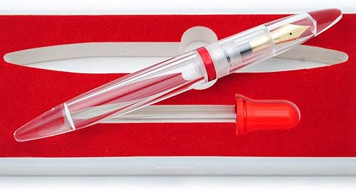 czxwyst M2 - Pluma estilográfica de gran capacidad de tinta para coleccionar, negocios, firma, estudiante, oficina, caligrafía (punta fina)