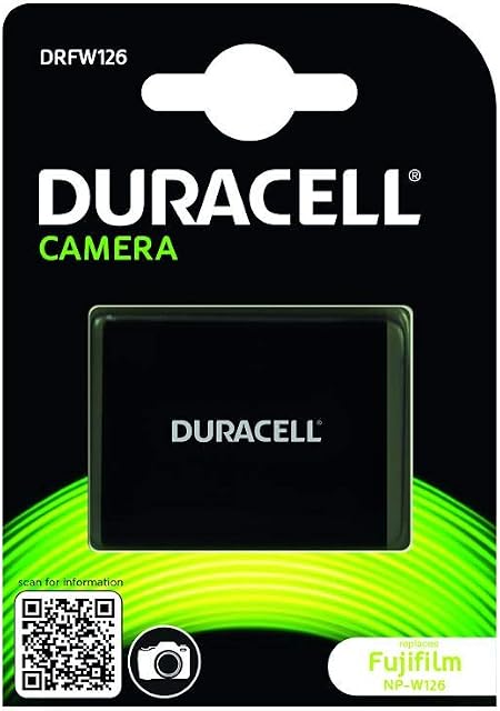 Duracell DRFW126 Rechargeable Lithium-Ion Battery (Li-Ion) 1000 mAh 7.2V - Rechargeable Batteries (1000 mAh, Lithium-Ion (Li-Ion), 7.2V, Black, 1 Piece)