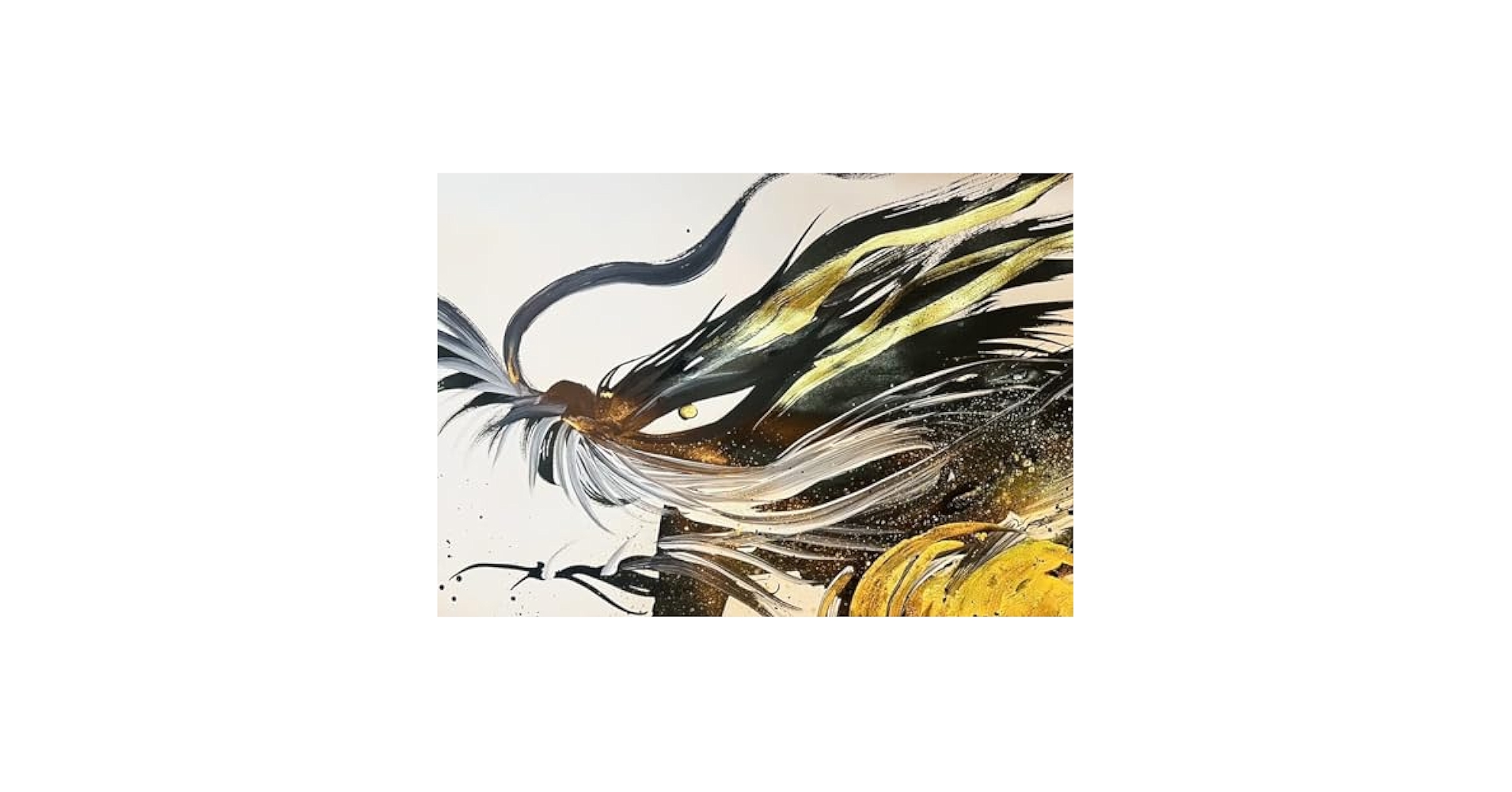 開運 パワーアート 龍 Amazon.co.jp: 開運パワーアート 金運 黄金龍鱗 絵画 龍