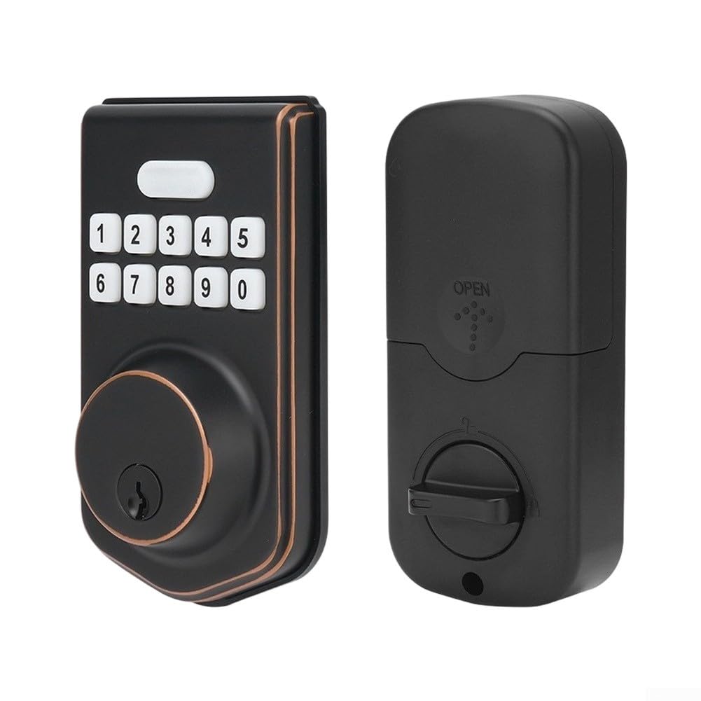 Cerradura Electrónica Aluminio Puerta para madera Password Cerradura(E)