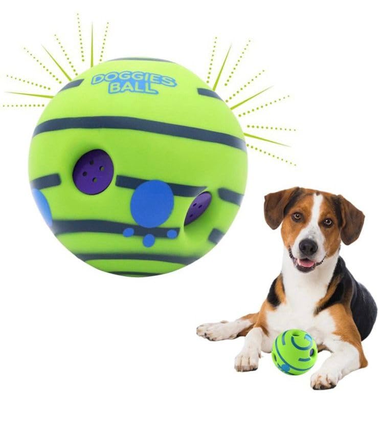 Pringo Fun Sounds When Rolled Or Shaken Funny Sound Ball Laughing Ball for Medium Large Pet Dogs - 5.5 Inch Interactive (B0D9ND953K) Amazon Price History, Amazon Price Tracker