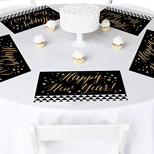 Big-Dot-of-Happiness-New-Years-Eve-Gold-Party-Table-Decorations-New-Years-Eve-Party-Placemats-Set-of-16 Big Dot of Happiness New Years Eve Gold Party Table Decorations New Years Eve Party Placemats Set of 16