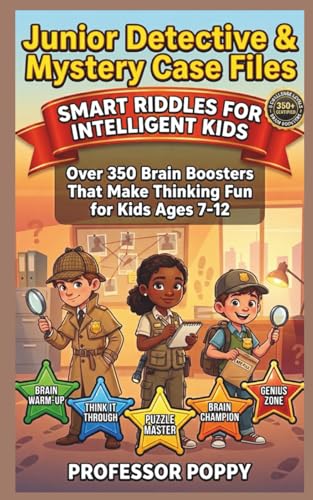Junior Detective & Mystery Case Files - Smart Riddles for Intelligent Kids: Over 350 Brain Boosters That Make Thinking Fun for Kids Ages 7-12 (Young Explorer Series) image 2