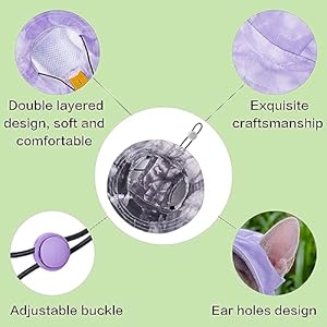 Pet hat with ear holes sunscreen baseball cap suitable for small and medium sized dogs outdoor climbing hat in summer pet products medium black   cucciolini doodles