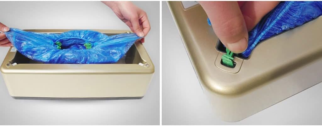 ＊即発可能＊ HOIIPAAAA 靴カバー マシン ホーム 新しい 屋内 使い捨て靴カバー デバイス フットカバー ストンプフットボックス 靴 フ 水に強い