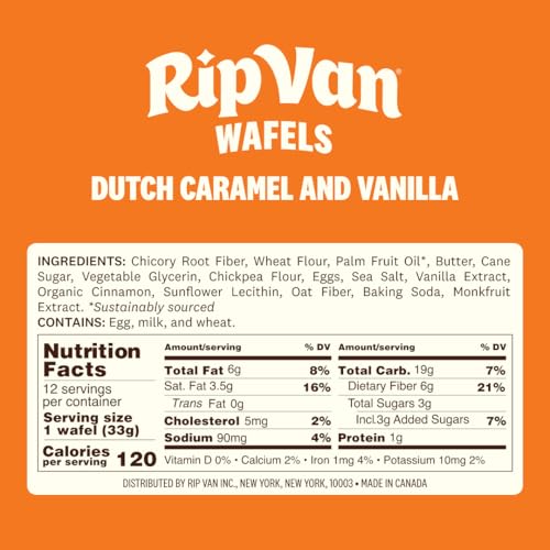 Image of RIP VAN WAFELS Dutch Caramel & Vanilla Wafel Cookies, 4.64 OZ