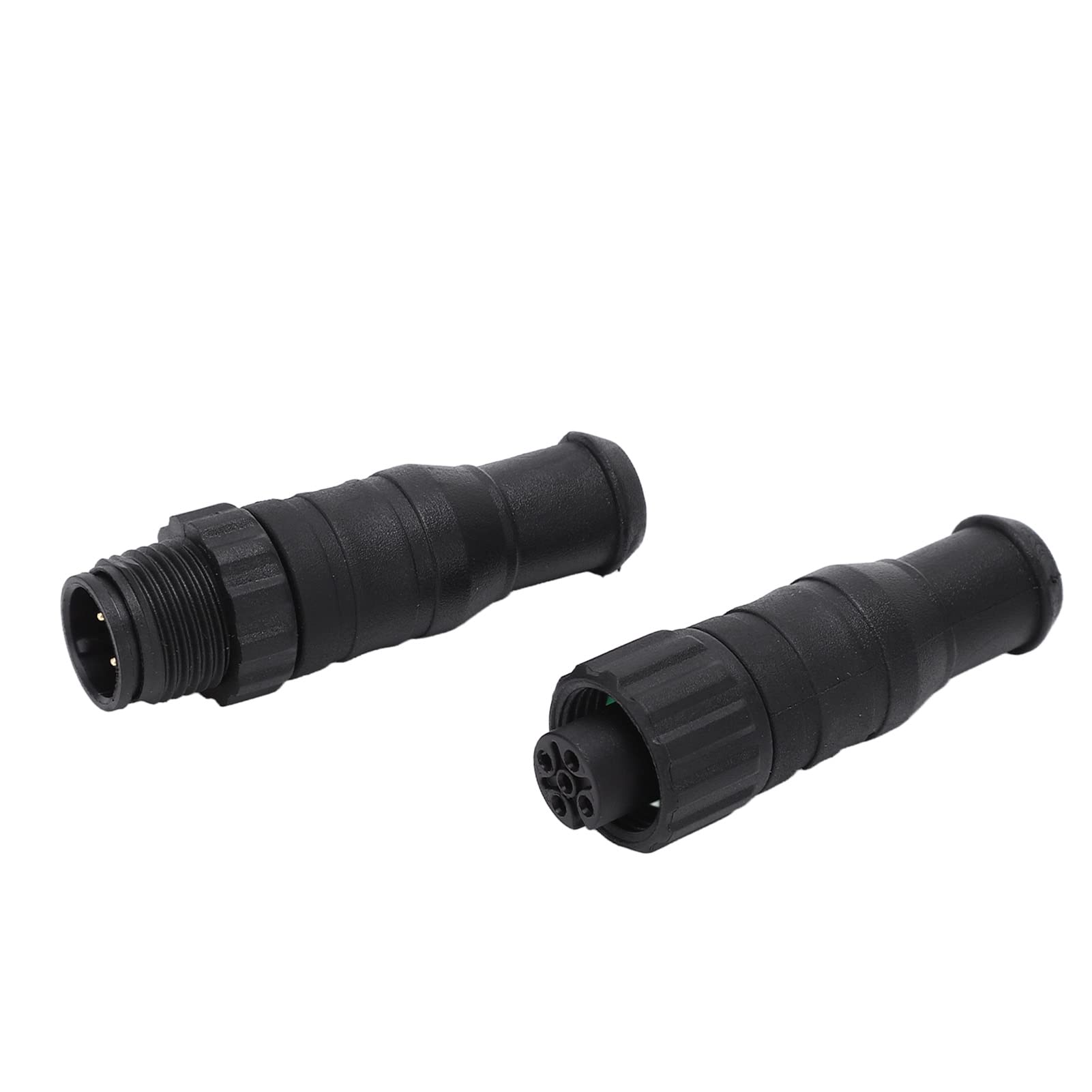 Kit Terminatore Maschio Femmina, 2 Pezzi Marino per Terminatori NMEA 2000 M12 Maschio Femmina 5 Pin IP67 Impermeabile per Reti Lowrance