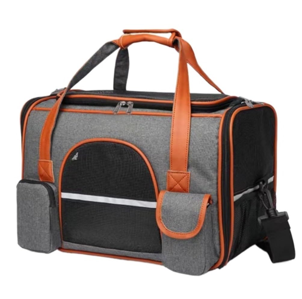 Rucksack Haustier-Handtasche Für Kleine Hunde, Hasen-Rucksack, Reise-Handtasche, Welpen-Rucksack, Hunde-Tragetasche, Badetasche Für Katzen Haustier(B,50 * 30 * 30cm)