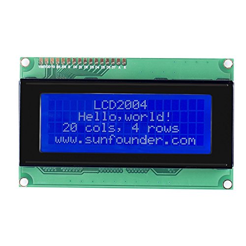 SunFounder LCD2004 Module with 3.3V Backlight for Arduino R3 Mega2560 Raspberry Pi Display