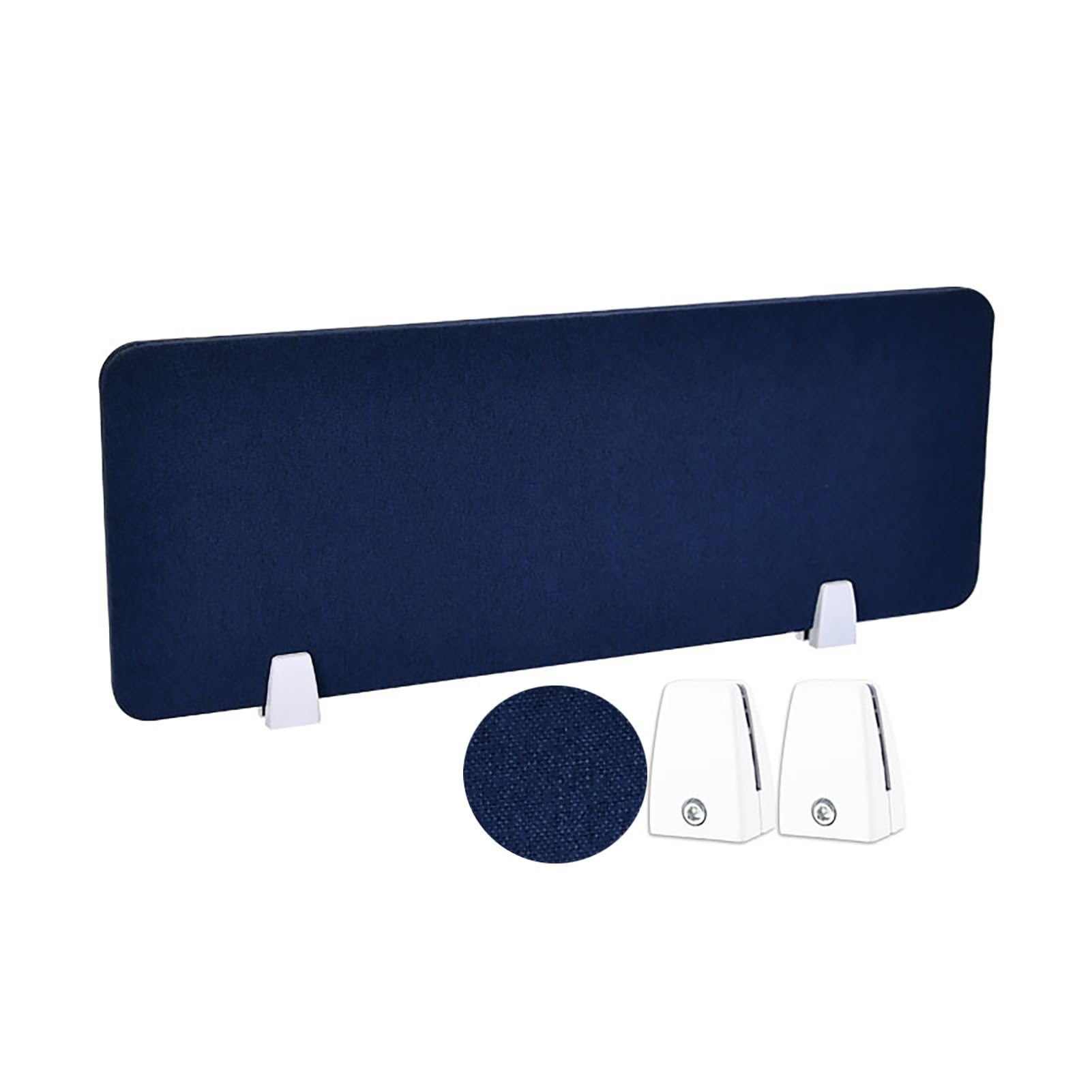 Acoustic Desk Divider Mounted Privacy Panel Privacy Partition Screen Increase Private Space and Reduce Noise Suitable for Classrooms, Homes, Offices,