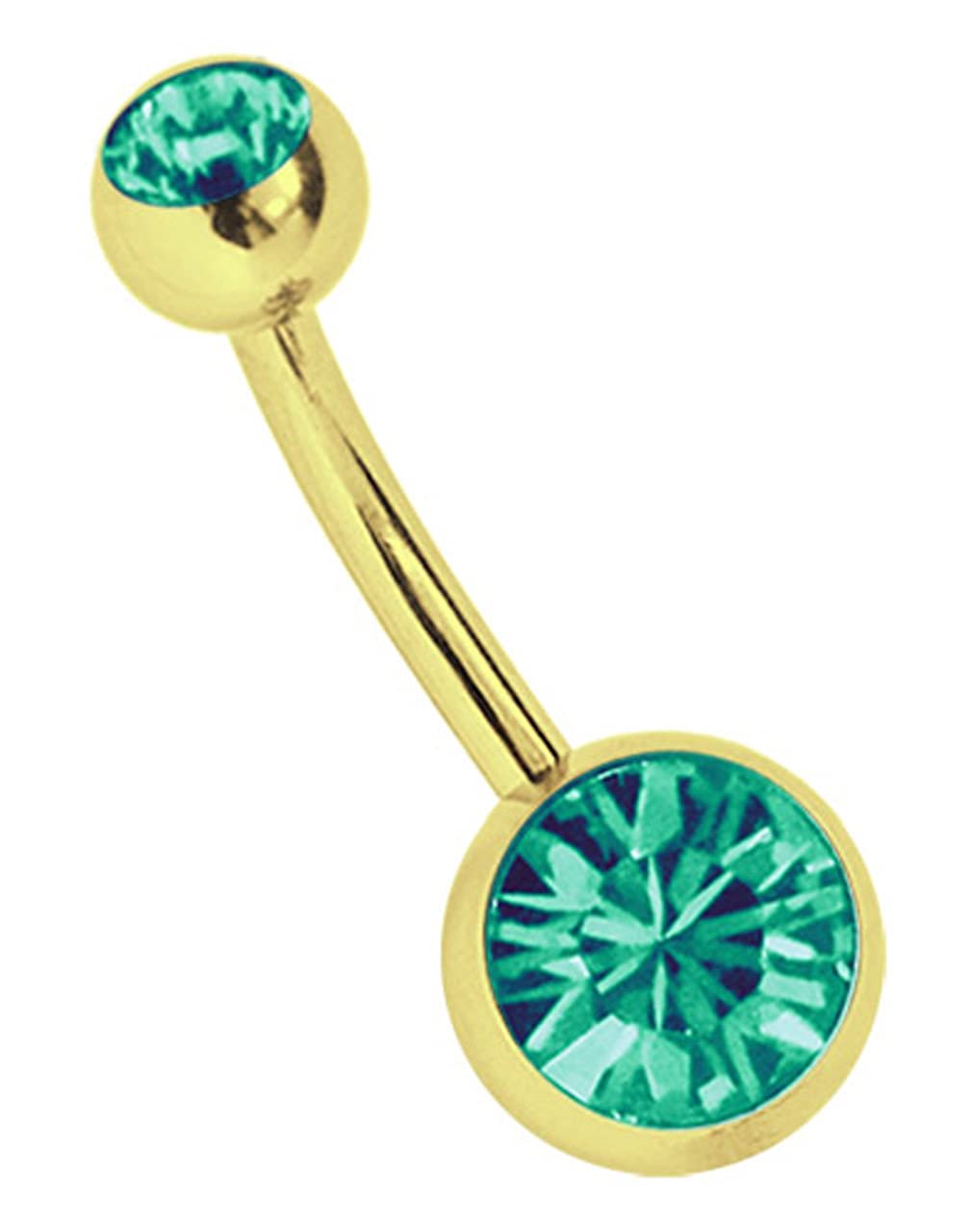 Piercing Banana Acero Quirúrgico Pendiente De Ombligo Banana Con