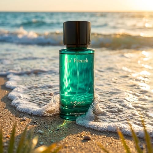 Image of La French Aqua Unisex Perfume 100ml | Eau De Parfum | Long-Lasting Bold Fragrance with Lemon, Patchouli & Clove Notes | Premium Perfume for Men & Women