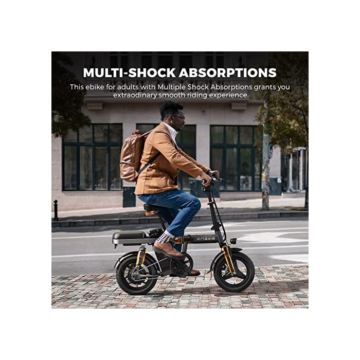 ENGWE T14 Folding Electric Bike 14'' Tyres Portable E-Bike - Image 5