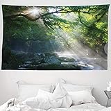 TAGESDECKE - 230 cm BREIT x 140 cm LANG. Wandbehang, Wanddekoration, Bettdecke.