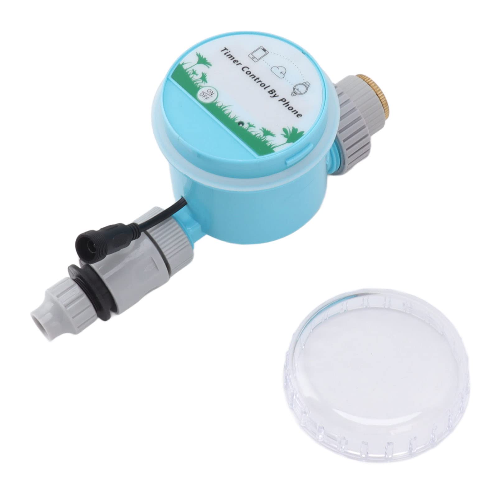 Fdit Smart Sprinkler Timer WiFi Controller Bluetooth IP68 Riconnessione Automatica Impermeabile per L'irrigazione del Prato Dell'azienda Agricola