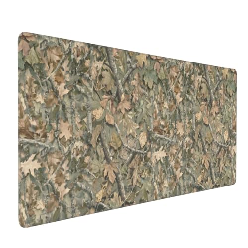 Tapis de souris grand format motif forêt pour décorer votre bureau à domicile