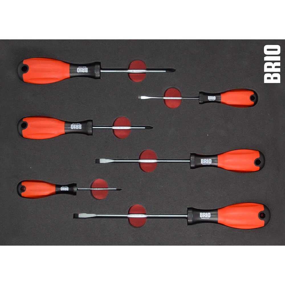 BRIO 1401-T6-2 Tornavida Seti, 6 Parça
