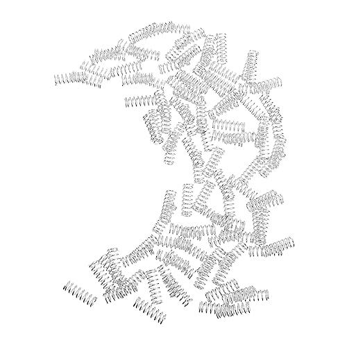 Nickel Plated Printer Springs 100 Pcs Steel Compression for Bed