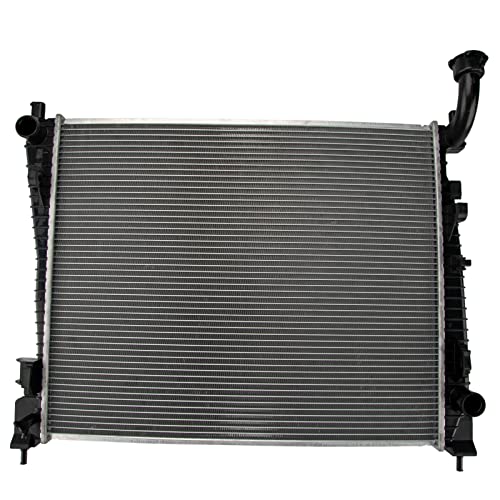 Image of PHILTOP Cu13200 Car Radiators For 2011 2012 2013 2014 2015 Grand Cherokee 3.6L 2011-2021 Grand Cherokee 5.7L 2011 2012 2013 2014 Durango | Fit for 2011-2015 Grand Cherokee 3.6L 2011-2021 Grand Cherokee 5.7L 2011-2014 Durango (Exc. Heavy Duty Cooling)